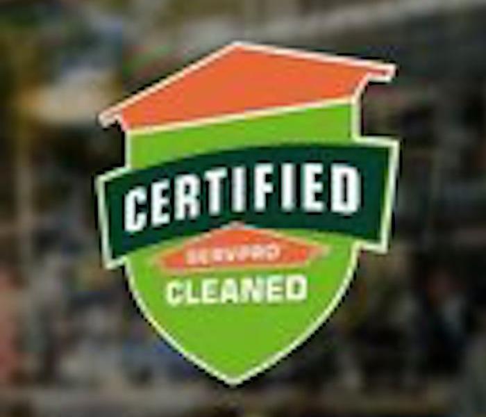 certified servro cleaned emblem